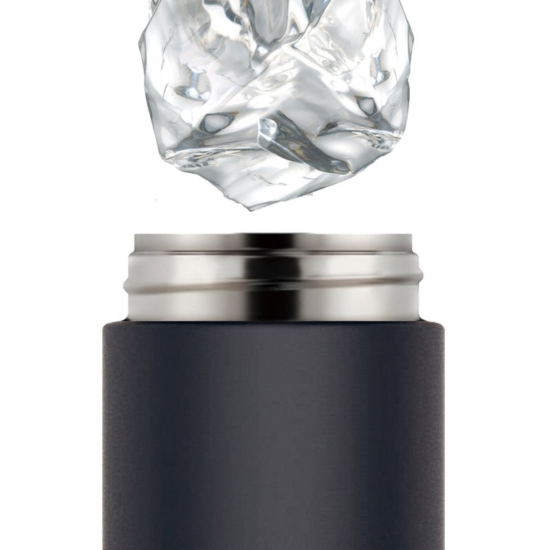 ピーコック 水筒 ワンタッチ マグ ボトル 保冷 0.35L インディゴ AMO-350 A