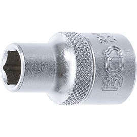 BGS 2910 | Steckschlüssel-Einsatz Sechskant | 12,5 mm (1/2") | SW 10 mm
