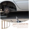 Mobestech 10pcs Trailer Hitch Coupler Lock Safety Fasteners Lockable Towing