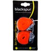2x Orange 2m Ratchet Straps - Car Van Motorcycle Roof