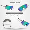 Suertree Polarized Cycling Glasses Men Women Sports Sunglasses TR90 Mountain