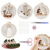 Christmas Embroidery Kit | Nativity of Jesus Scene Craft Kits