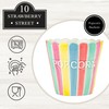 10 Strawberry Street Popcorn Bucket, Set of 2