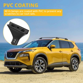 GAOMON Roof Rack Cross Bars, Roof Bars Compatible with 2021-2023 Nissan Rogue Crossbars for Rooftop Cargo Carrier, Luggage, Kayak, Bike, Snowboard