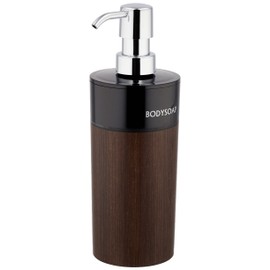So – Q Style Made in Japan Dispenser Woody (uddei) Circle rimu-bu Cover Large Body Soap