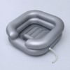 Portable Inflatable Shampoo Basin with Neck Support & Drain Hose
