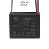 uxcell Ceiling Fan Capacitor CBB61 4/5/7uF 250V AC 4 Wires