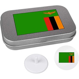 Azeeda 'Zambia Flag' Golf Markers Gift Set (GO00029550)