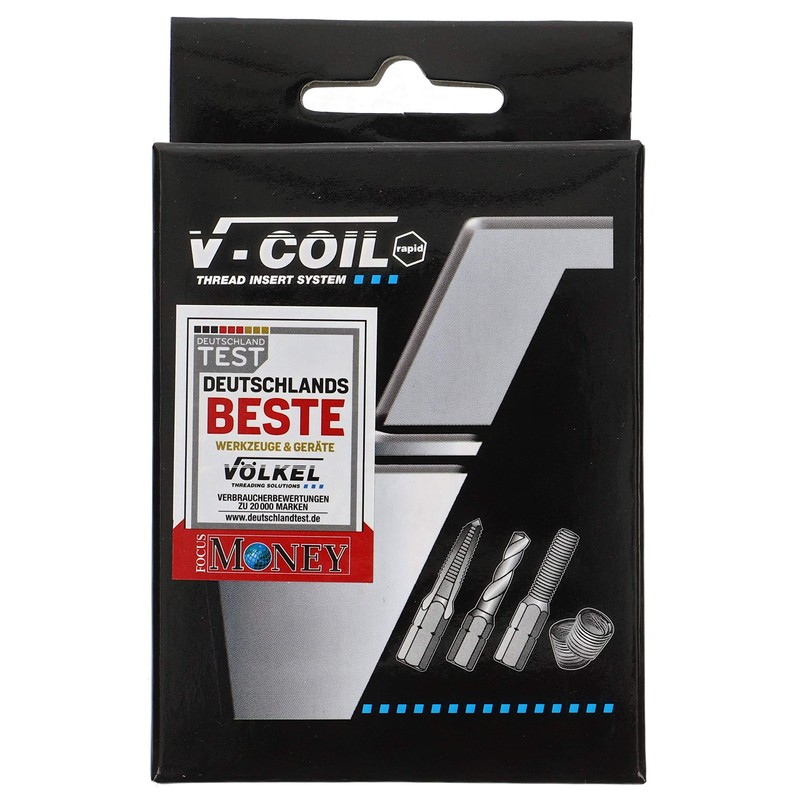 V-Coil 4309 "Rapid" Thread Repair Kit, Multi-Colour, Size M5