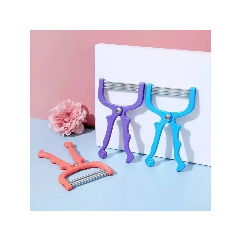 1 PC 얼굴 털 제거제 수동 제거 여성용 쉐이빙 스레딩