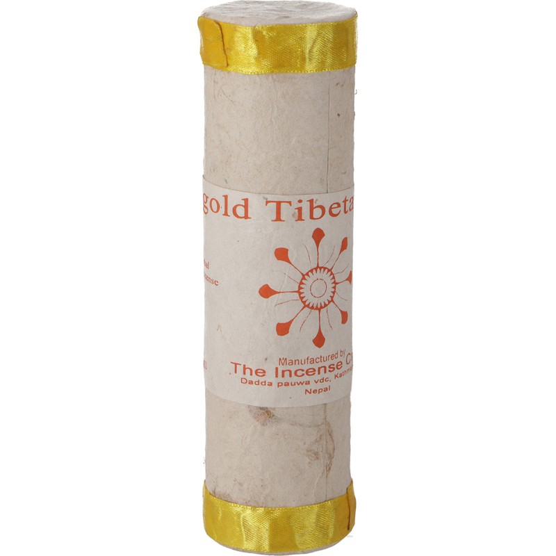 GURU SHOP Tibetan Natural Incense Sticks - Marigold, Beige, 12