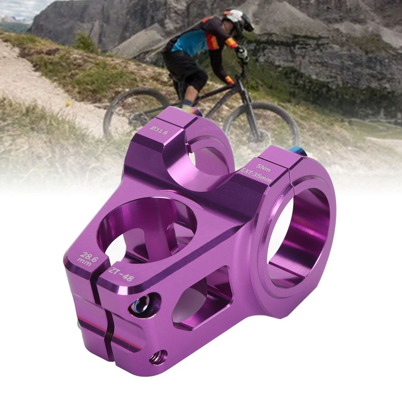31.8mm Mountain Bike Stem Aluminum Alloy Lightweight DIY Short Handlebar
