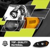 ROADEAL Headlights W/Bulbs for 2006-2013 Chevy Impala, 2006-2007 Chevy Monte