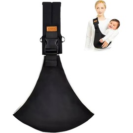 Baby Sling Carrier,Toddler Carrier, 2025 New Baby Sling,Portable and Lightweight Sling,Non-Slip Hip Seat Carrying 10-30lbs(Black)