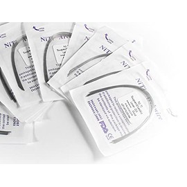 Arcos niti redondos, 30 bolsas con 10 Arcos niti, arcos ni-ti, archwire dental, ortodontic wires. 300 piezas en total.