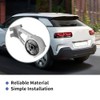 Ollanoos 9675078380 Car Exhaust Pipe Rubber Fixing Bracket, Replacement for