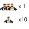 JsLTCustoms 13pcs Phase 1 Clone Troopers Set 212st, 13 Figures,