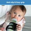 Dr. Brown's Narrow Baby Bottle Handles, 100% Silicone, Easy Grip