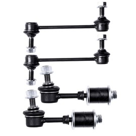 AMFULL 4PC Sway Bar End Link Fit For Honda Prelude