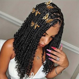 12 PCS 3D Moving Butterfly Hair Clips Metal Moving Wings Butterfly Hair Accessories 90s Hair Clips Barrette for Women and Girls -2 Color ﻿