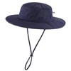 Decentron Men's Fishing Sun Hat Foldable Wide Brim Bucket Hats