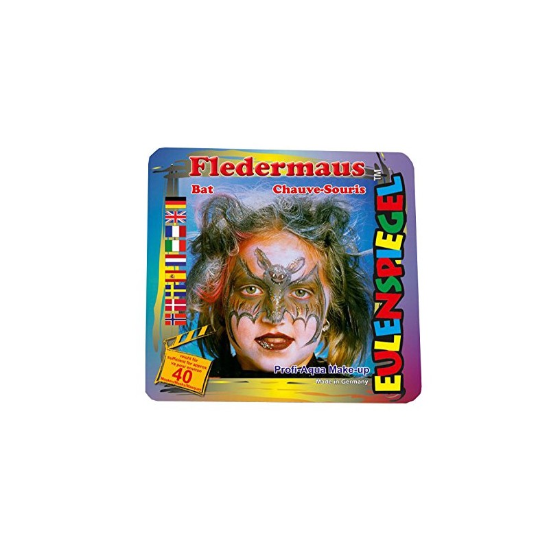 Eulenspiegel Design-A-Face Face Paint Pack - Bat