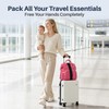 Adjustable Elastic Luggage Bungee Connector Straps, Carry-On Suitcase Add Bag