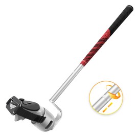 ZHGM VR Golf Club Compatible with Meta Quest 3S/Quest 3/2, Adjustable Length Golf Club Attachment for Oculus Quest 3 Right Controller, Aluminum VR Golf Shaft Simulator Grip, 90 Degree Keep Tracking