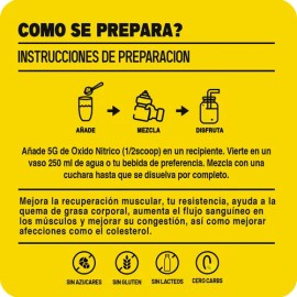 Óxido Nítrico Pre Entreno Yellow 1kg 200 Servis Sabores                                                                                               