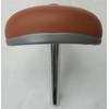 Bicycle Saddle with Post for Kids and Toddlers Brown 10700