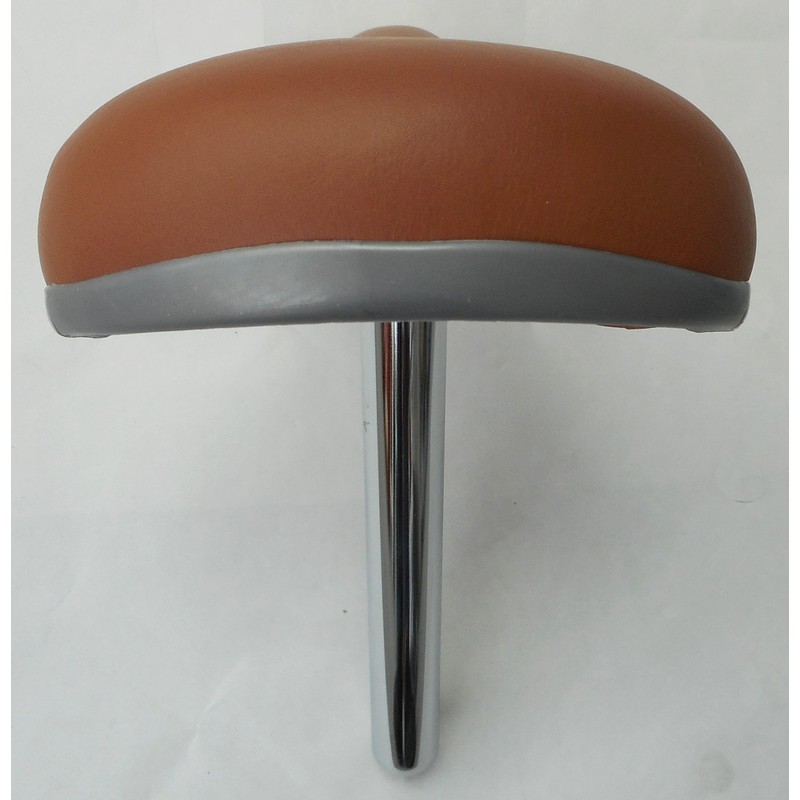 Bicycle Saddle with Post for Kids and Toddlers Brown 10700