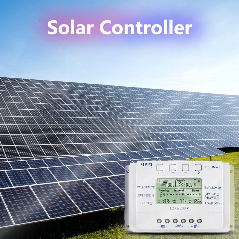 OOYCYOO 30A MPPT Solar Charge Controller 30A 12V/24V Automatic Voltage