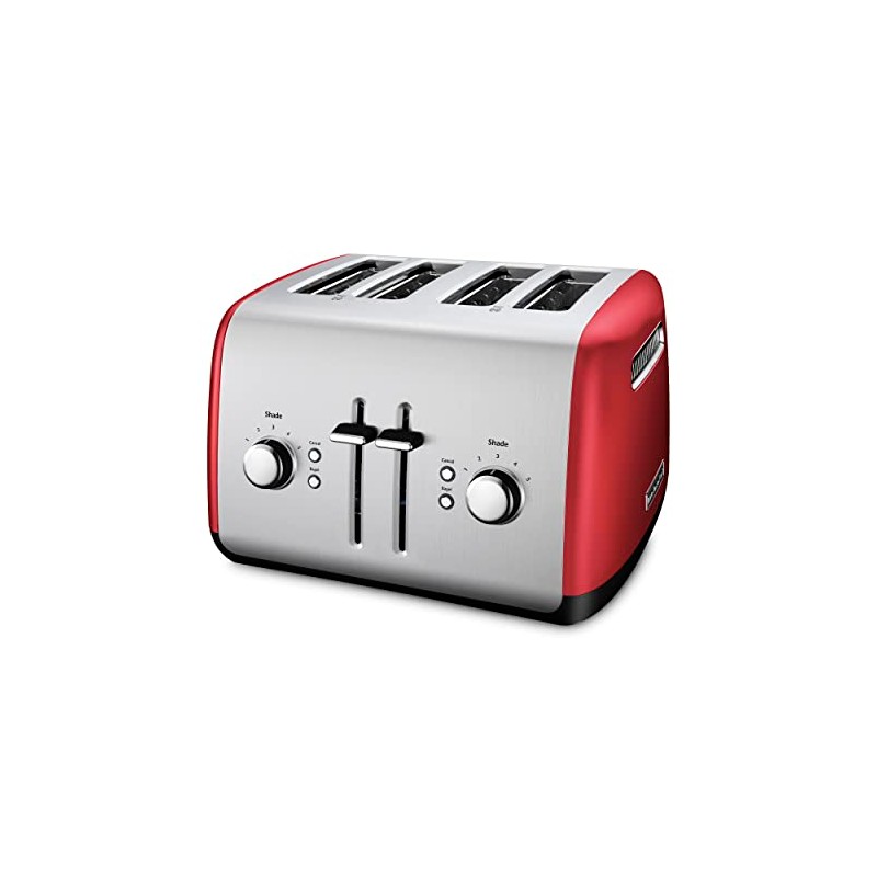 KitchenAid 4 Slice Manual Lift Toaster KMT4115ER, Empire Red
