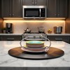 Brown Large Microwave Turntable Ring Microwave Oven Rotating Roller Support