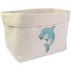 Large 'Dolphin' Canvas Organiser/Storage Bag (OR00011708)