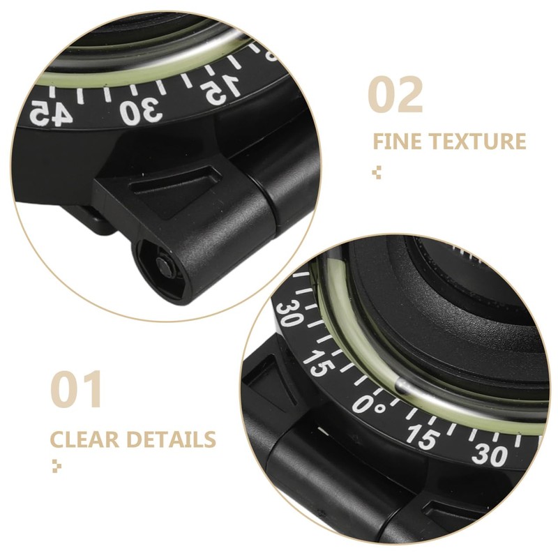 Toddmomy Compass Compass Orienteering Compass Boat Compass for Boat Survival