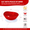 2Pack Spill Proof Scoop Bowl with Non-Skid Suction Base, Adaptive
