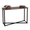 Household Essentials Ashwood Sofa Table | Console Table for Entryway