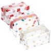 3 Pieces Transparent Waterproof Makeup Bag, PVC Transparent Makeup Bag