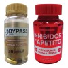 Kit 2 Frascos Bypass Bpri  Inhibidor Del Apetito Con 30 Cap Sabor Sin Sabor                                                                           