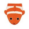 Fürnis 596.0 Waschlappen Clownfisch BIO, orange