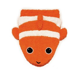 Fürnis 596.0 Waschlappen Clownfisch BIO, orange