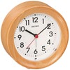 Seiko Clock KR899A Table Clock Alarm Clock Analog Wood Frame