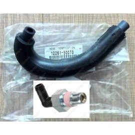 Genuine Toyota Tundra 4Runner GX470 V8 PCV Valve + Hose Kit 1220450030 + 1226150070
