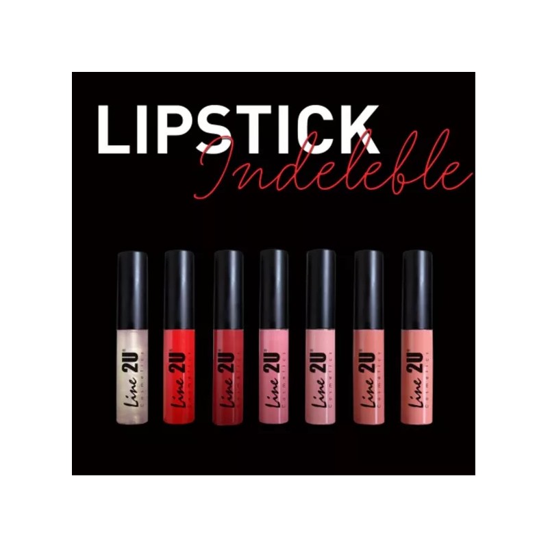 Line 2u Labial Indeleble Line 2u Color Intenso Extramate Water