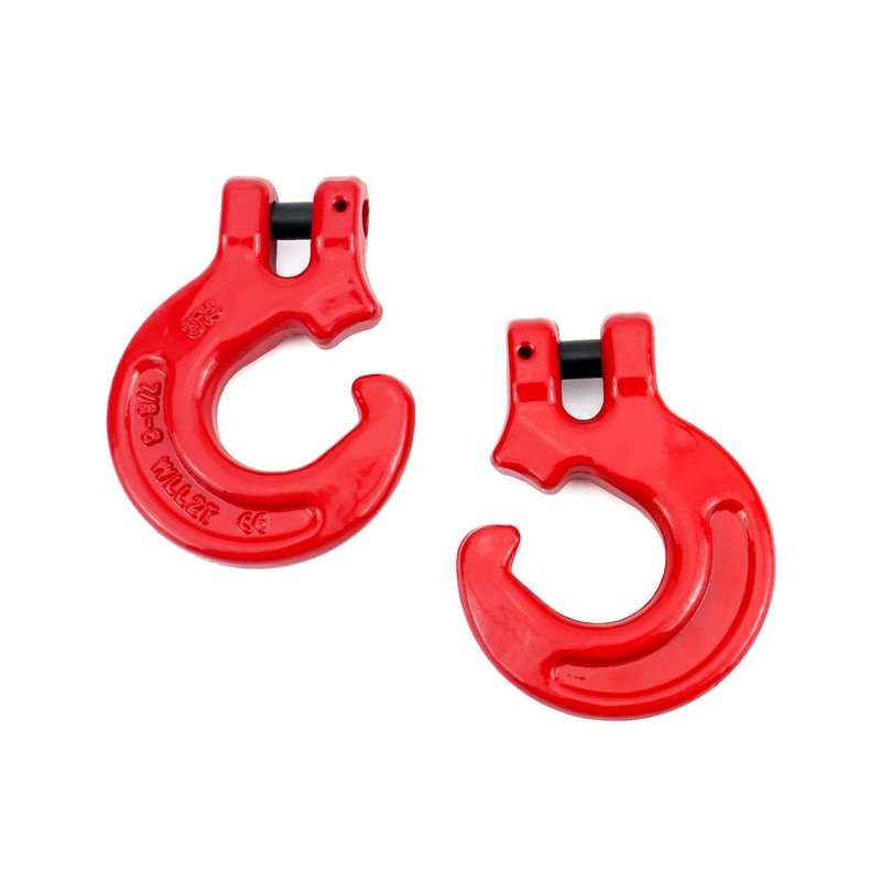 QWORK Chain Hook, 2 Pack 5/16" Logging Chain Choker Hook,