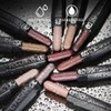 LUXAZA 10PCS Eyeshadow Stick,Shimmer And Neutral Champagne Pink Metallic Eye