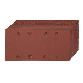 Silverline 892499 Hook and Loop 1/3 Sheets Punched 10pce 2 x 60, 3 x 80, 120, 2 x 240G