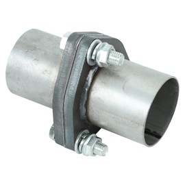 acylph Exhaust Triangle Flange QuickFix Repair Pipe Kit w/Gasket & Hardware Universal 2.5" OD 3 Bolts