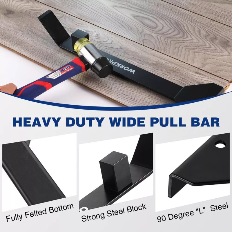 WORKPRO 17-inch Heavy Duty Pull and Pry Bar Professional Pull